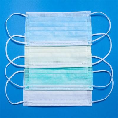 2 Ply Face Mask Non-Woven Disposable Protective Face Mask