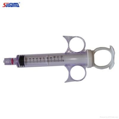 Disposable 10ml 12ml Angiographic Dose Control Syringe (3 Ring Syringe)