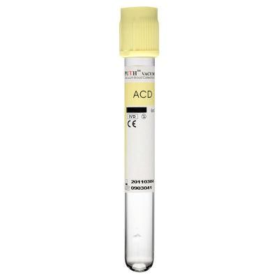 Vacuum Blood Collection Tube (ACD Tube) with Ce &amp; ISO 13485