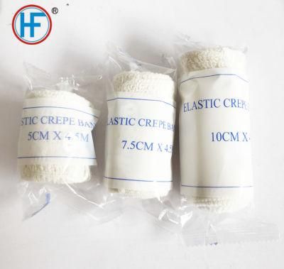Chinese Supplier Direct Sale Good Price Medical Spandex Cotton Elastic Crepe Bandage