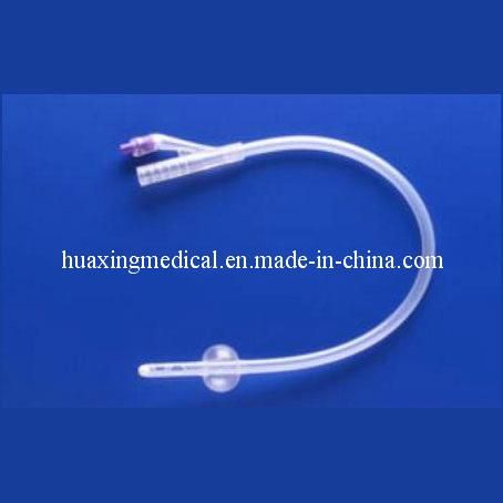2-Way Silicone Foley Catheter (18FR RED)