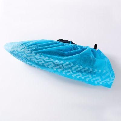 Non Slip Disposable Non Skid Shoe Covers PP+PE Coated Laminated Shoe Cover