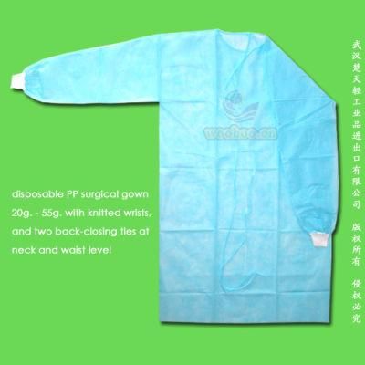 Disposable PP Isolation Gown