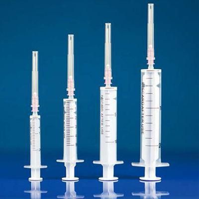 Disposable Plastic Syringe Medical Disposables 3 Parts Syringes