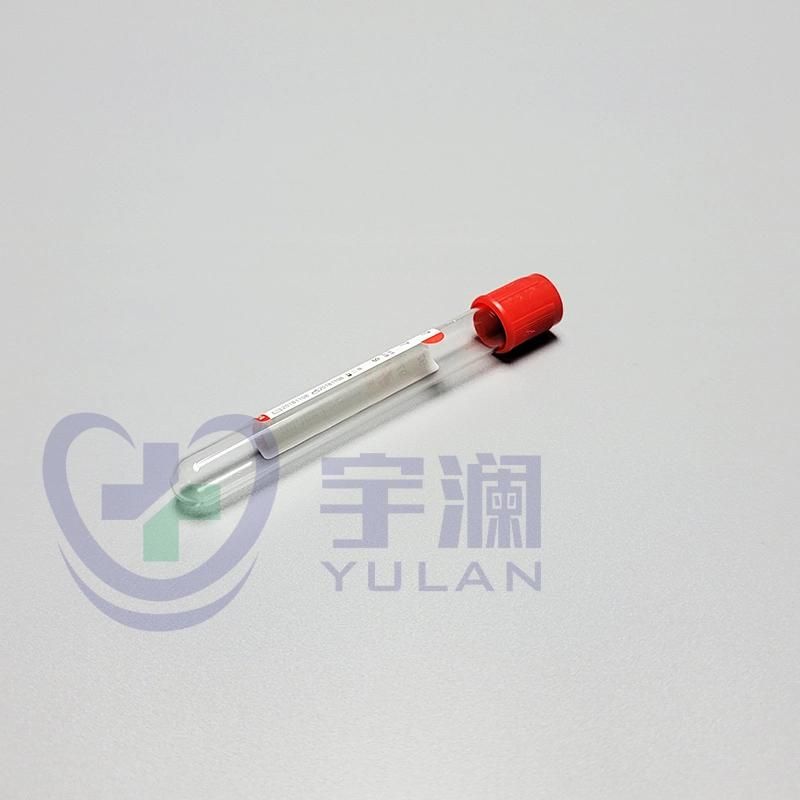 Medical Plain Vacuum Tube for Blood Collection