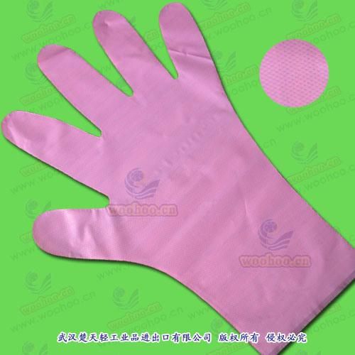 Disposable Smooth & Embossed PE/EVA/CPE//TPE Elasticity Gloves for Medical & Surgical Sectors