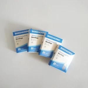 OEM 76*25 mm PE Waterproof Medical Adhesive Bandage