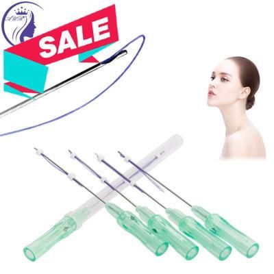 Hot Selling Single Threads Lifting Needle Face Plla Suture Wholesale Lifting 4D Pdo Thread