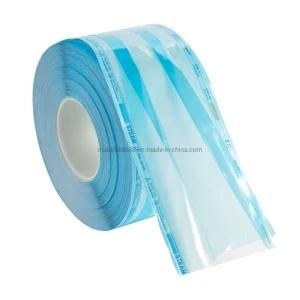 Disposable Medical Steam &amp; Eto Sterilization Gusseted Pouch in Roll