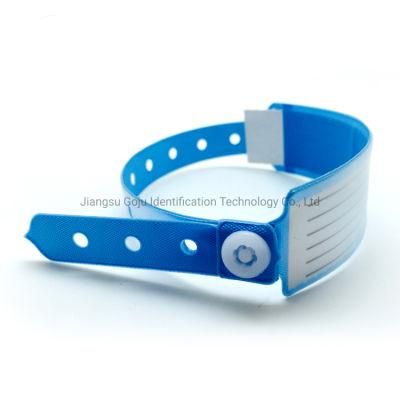 1&prime; &prime; X12&prime; &prime; Adult Hospital PVC Insert Card ID Wristband
