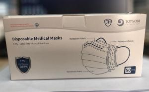 Disposable Medical Mask 3-Ply En14683: 2019+AC: 2019 Yy/T0969-2013