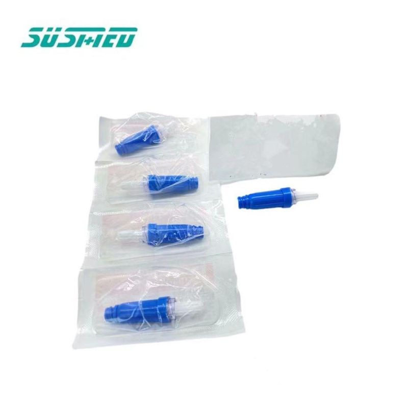 Medical Parts Accessories Disposable Positive Pressure Needle Free Injection Connector
