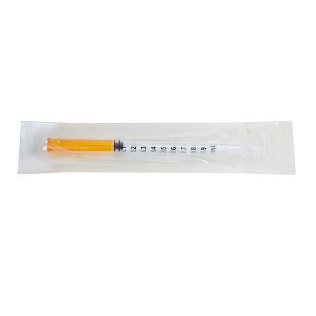 Disposable Medical Safety 1ml Luer Lock Syringe with Low Dead Space