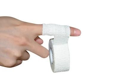Cotton Elastic Adhesive Sports Strapping Tape Bandage