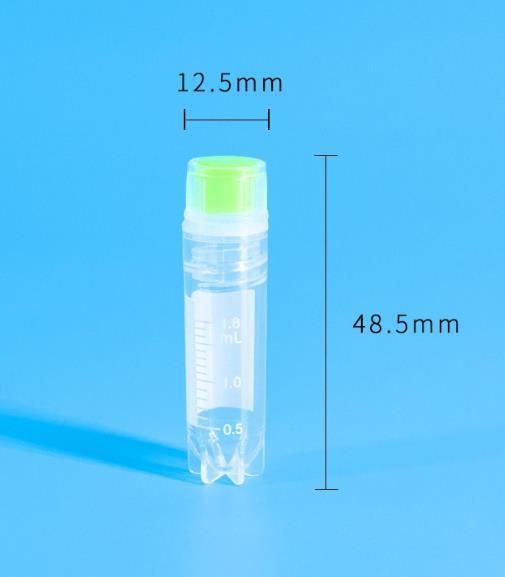 Laboratory Disposable Plastic Freezing Cryogenic Cryo Cryovial Tube 5ml