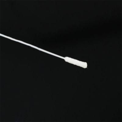 Nylon Tipped Swabs Flocking Breakable Disposable Nasal Swabs Sample Collection Cotton Swab