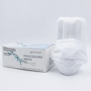 White List China Medical Supply CE FDA Approved Surgical Earloop Disposable Face Mask