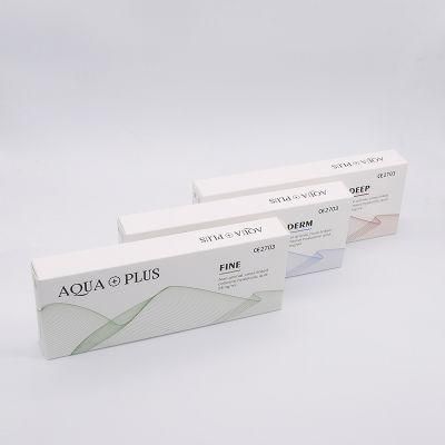 Injectable Dermal Filler/Hyaluronic Acid Gel for 5ml, 10ml Syringe with Most Cost-Effective Price