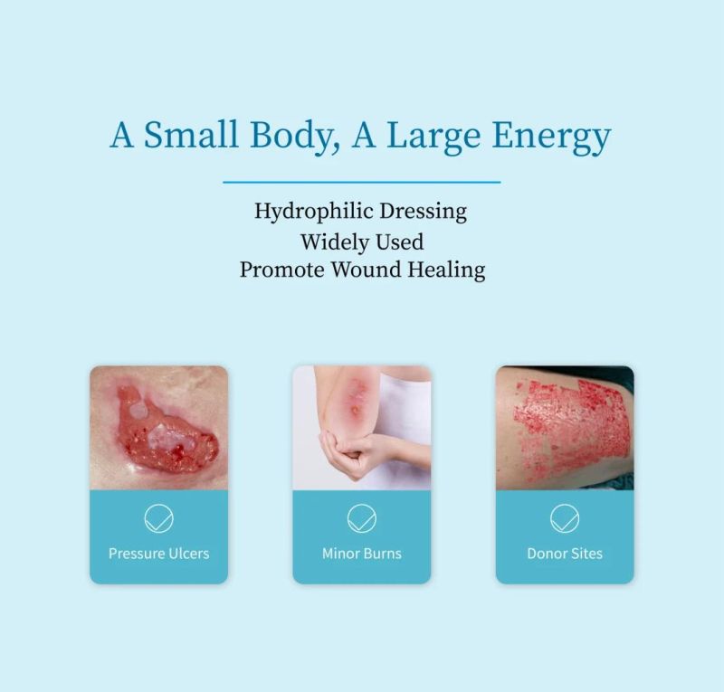 Supplies Material Wound Care Dressing Medical Bedsore Disposable Hydrocolloid Price