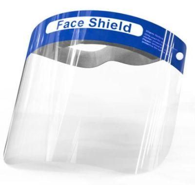 Isolated Protection Face Shield Disposable Face Protection Cover with Headband Adjusted Face Shield for Anti Splash/Dust/Virus