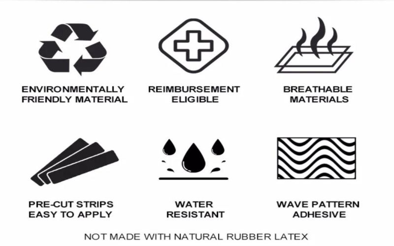 Cotton Kinesiology Tape, Muscle Tape, Muscle Therapy Tape
