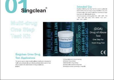 OEM Drug Abuse Test Doa Test Cup Strips