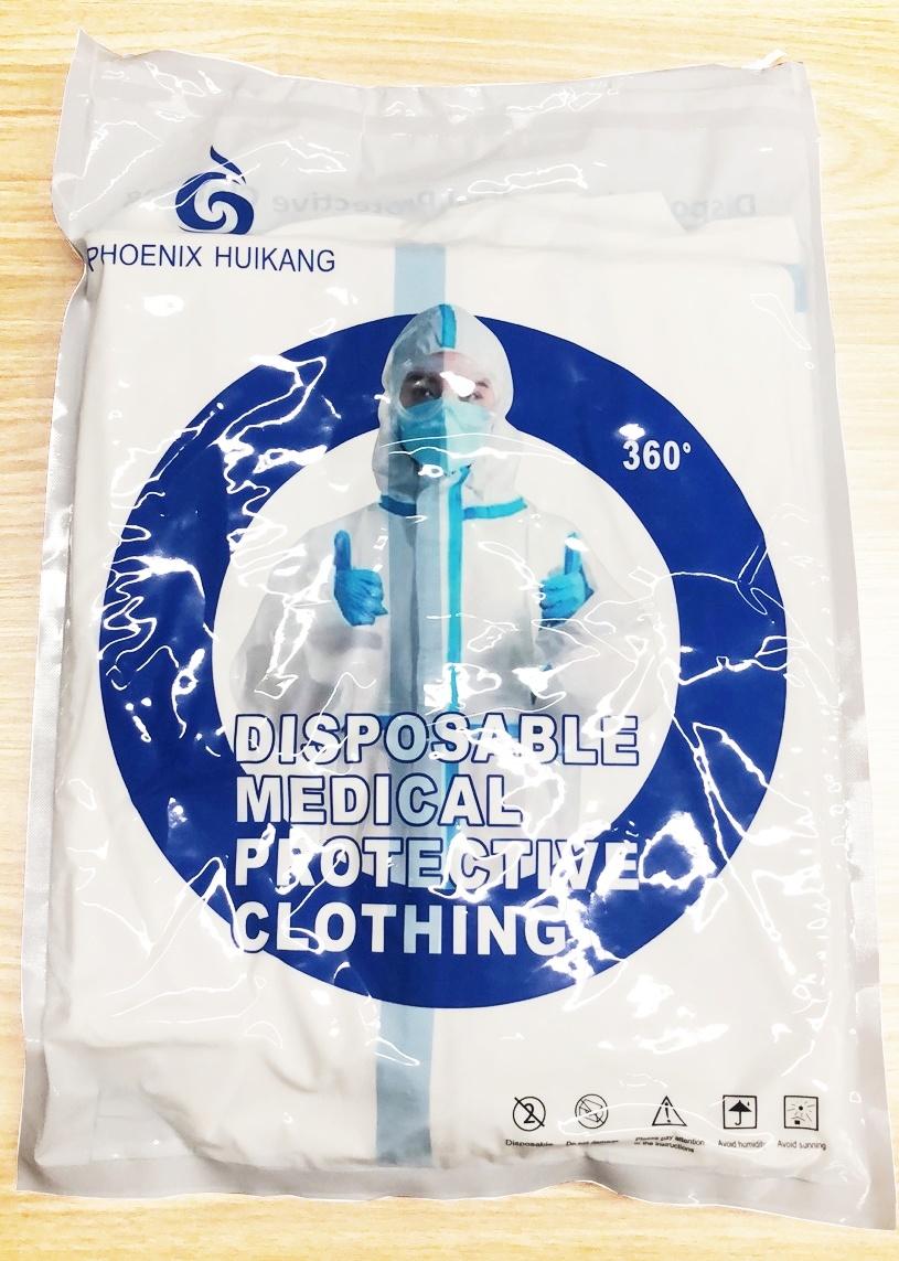 Medical Sterile and Non-Sterile Type Disposable Protective Clothing En14126 for Hospital