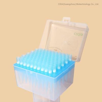 Disposable Medical Lab Supplies 10UL 100UL 200UL 1000UL Filtered Pipette Tips for PCR Laboratory Testing