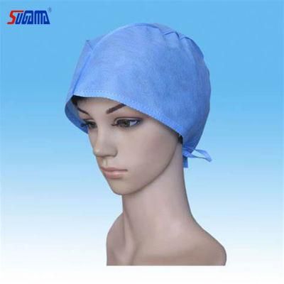 Fast Shipping Disposable Surgical Caps Doctor Caps for Medical Use with Ties