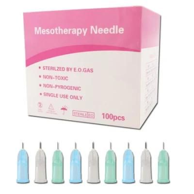 Safety Mesotherapy Roller Sterilized Disposable Hypodermic Needle 30g 32g 34G 4mm