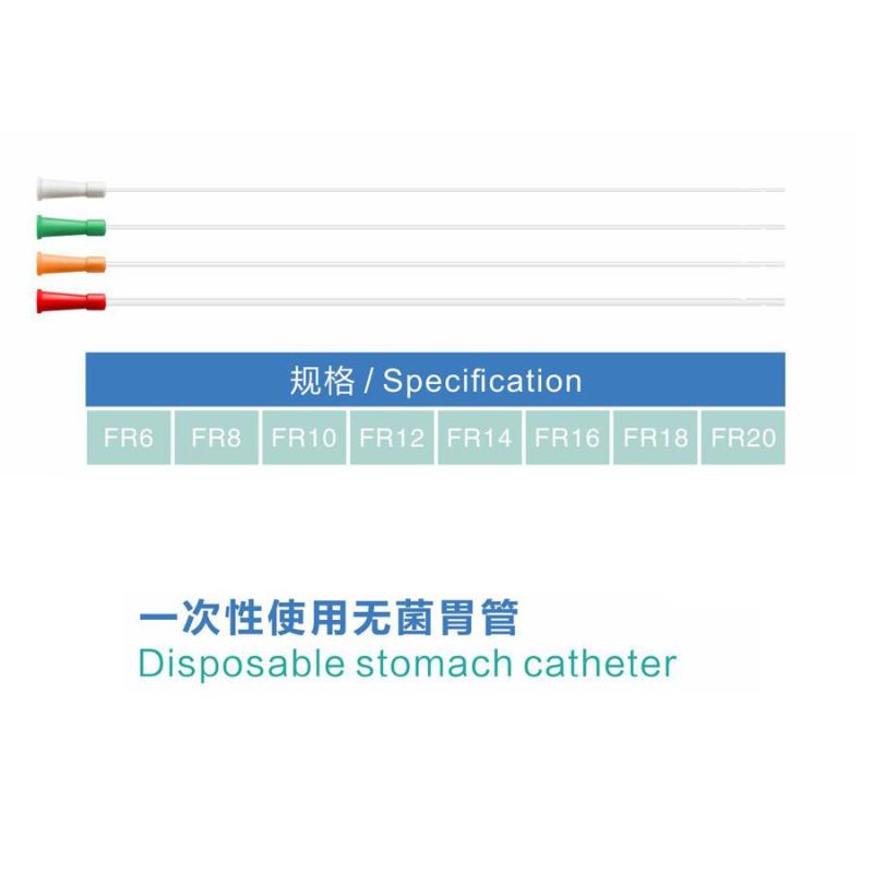 Manufacturer Price Disposable PVC Stomach Tube Feeding Tube with CE/ISO Certificate