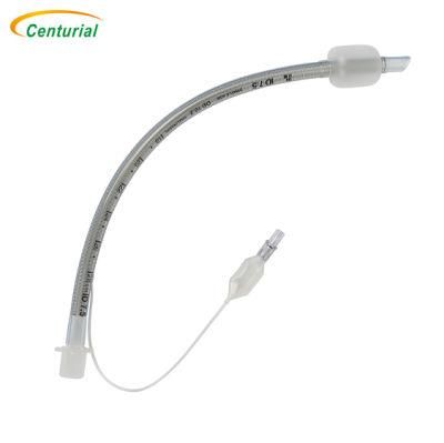 High Quality Medical PVC Reinforced Cuffed Endotracheal Tube Ett