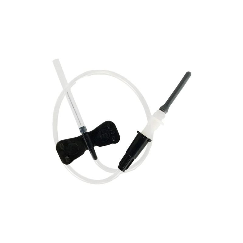 Disposable Medical Safety Stainless Butterfly Needle for Blood Collection
