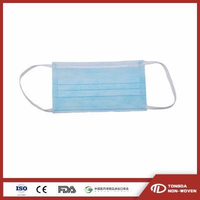 Blue and Pink Disposable Care Face Mask Medical Protective Breathing Filter Mask