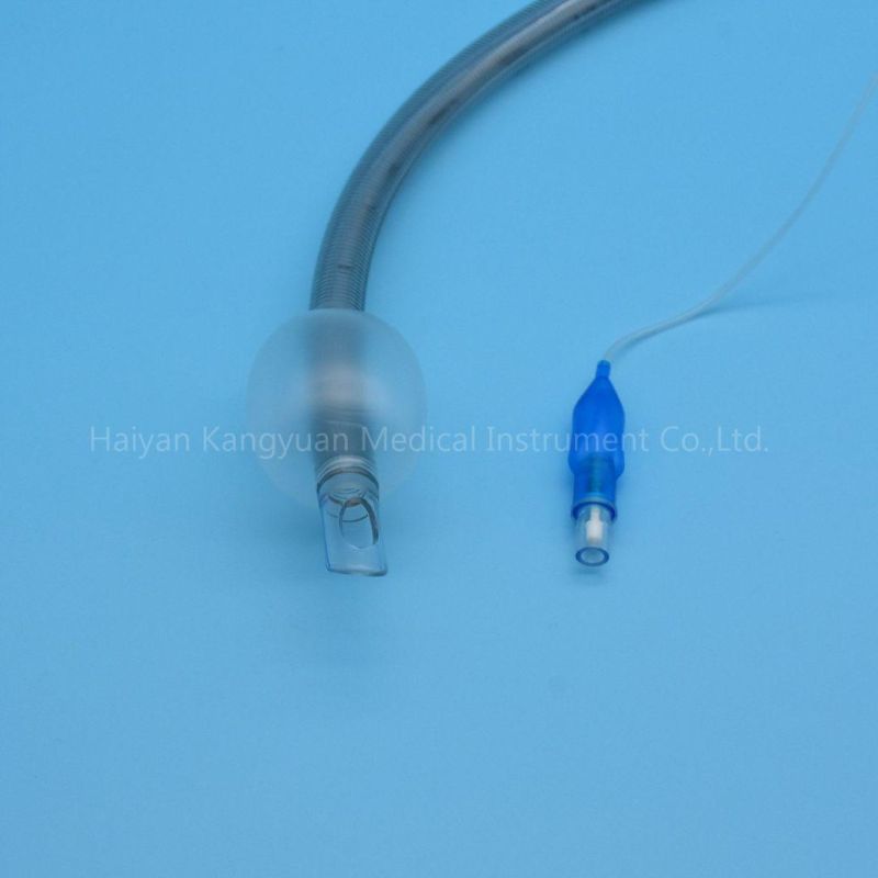 Reinforced Endotracheal Tube with Cuff HVLP Soft Tip China Factory