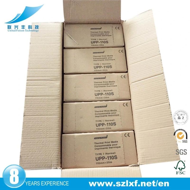 Ultrasound Printer Paper/Medical Thermal Paper for Video Printer