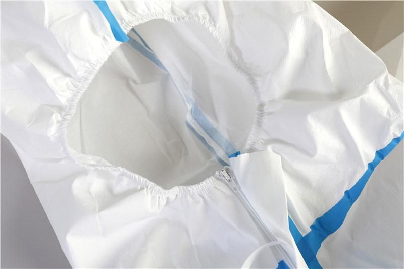 Medical Sterile and Non-Sterile Type Disposable Protective Clothing En14126 for Hospital