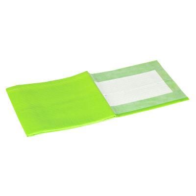 Green/Blue/White/Pink Clolorful Backsheet Disposable Underpads with High Absorbent Factory Price with CE FDA ISO13485