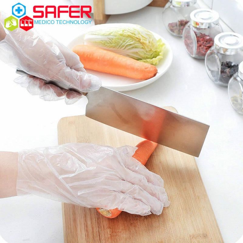 China TPE Disposable Eco-Friendly Gloves for Food Handling