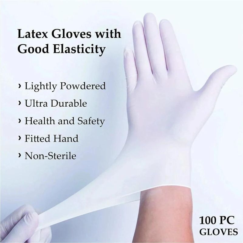 Protective Neoprene Surgical Gloves for Hair Removal