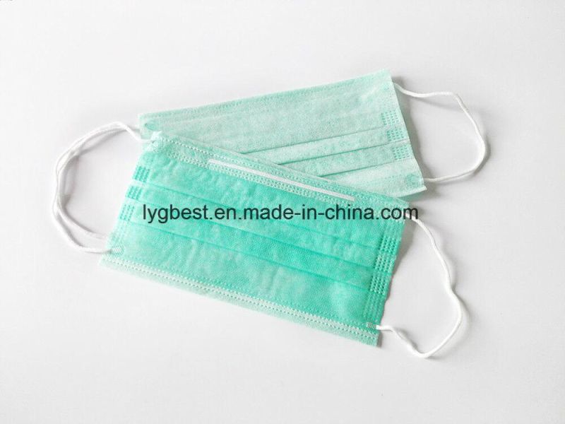 Factory Disposable Nonwoven Face Mask 3 Ply