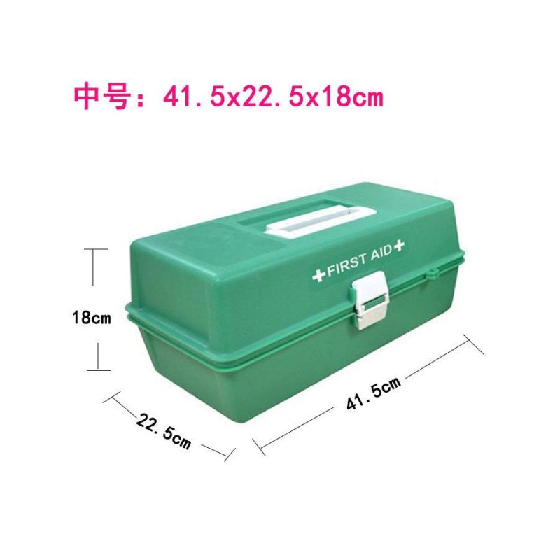 Plastic HIPS 3 Layer First Aid Box Medical Cabinet