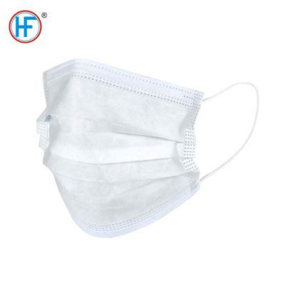 Mdr CE Approved Wholesale Medical Disposable Face Mask 3ply Nonwoven with Various Color Protective Face Mask