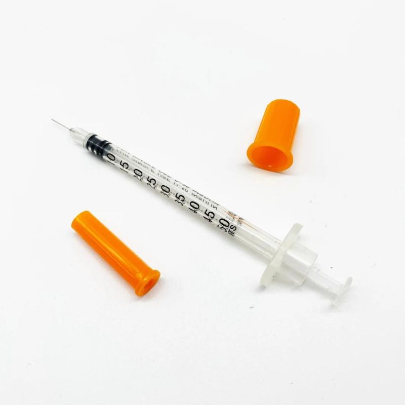 Medical Plastic Insulin Syringe for Diabetes