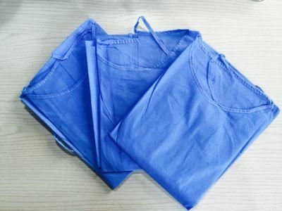 Professional PP High Quality Disposable Medical Surgical Isolation Gown