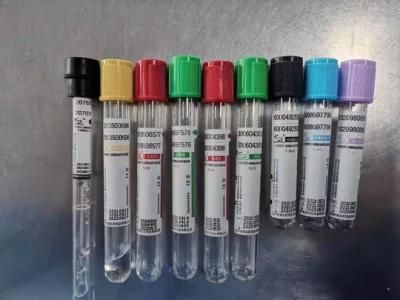 Vancuum/Non Vacuum Tubes Blood Collection Tubes Disposable Pet /Glass Blood Collection Tube Disposable Blood Collection Tube