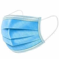 3 Ply FDA 510K CE En14683 Approved Anti Virus Dust Non Woven Fabric Blue Disposable Hospital Medical Face Mask