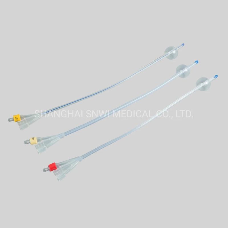 CE&ISO Certificate Natural Latex Foley Balloon Catheter 2 Way Catheter Used in Hospital