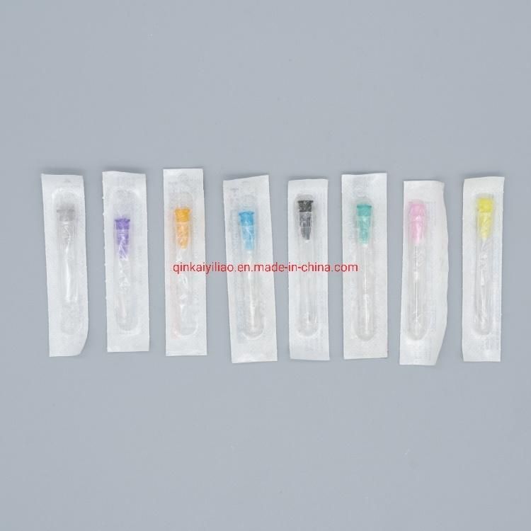 CE Certified Disposable Hypodermic Needle 16g-30g