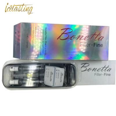 Korea Plastic Surgery Injectable Stetile Hyaluronic Acid Bonetta Brand with Lidocaine 2ml Deep for Lips Deep Wrinkle Injection